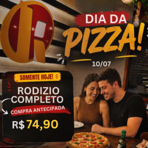 Dia Da Pizza - Válido somente no dia 10/07/26